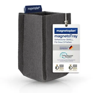 Magnetoplan Stiftehalter magnetoTray SMALL 60 x 100 x 60 mm Grau