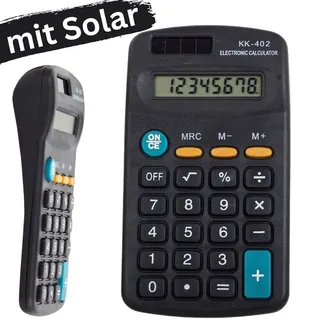 Taschenrechner Solar Büro Tisch Taschen Rechner Rechenmaschine Mini 8 Zeichen