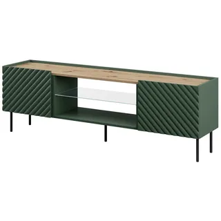5903815009341 EF ONDA RTV Schrank 180.5x40xH58.39 grün (stehend oder wandmontier