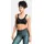 Hig Padded Sport-BH Schwarz 80C