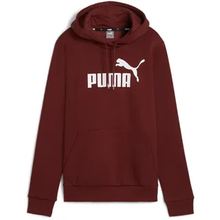 Puma Essentials Logo FL Hoodie Damen PUMA Intense Red M