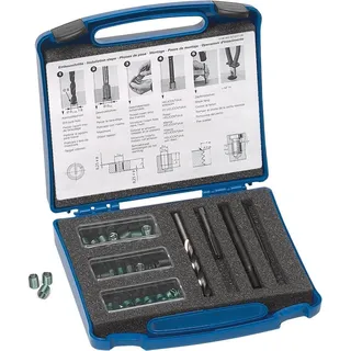 zheozeig Helicoil PLUS Gewindereparatursatz DIN 8140, M6