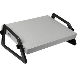 Wedo Fußstütze Relax lgrau verstellbar DIN 4556