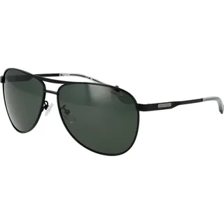 Polaroid PLD 2160/G/S/X Herren-Sonnenbrille Vollrand Pilot Metall-Gestell, schwarz