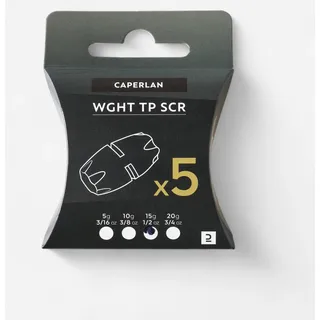 Bleiköpfe WGHT TP SCR und TP SCR XXL 15 g 5 Stk. farblos No Size