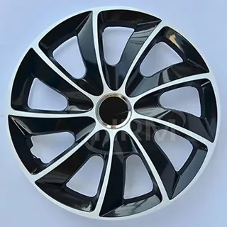 NRM Radzierblende STIG EXTRA schwarz/weiß 14 Zoll 4er Set