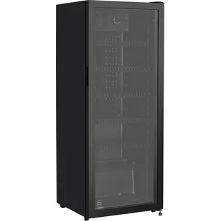 Metro Professional Getränkekühlschrank GSC4240B, 54 x 54.5 x 139.5 cm, 237 L, 110 W, 6 verstellbaren Einlegeböden, LED-Innenbeleuchtung, schwarz