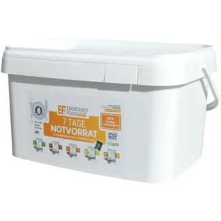 CONVAR 7 Tage Notvorrat 12 Komplettgerichte + 5 Energieriegel EF Emergency Food