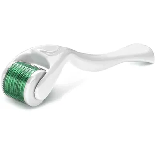 etrsairl Derma-Roller Microneedling Roller, Micronadeln Derma-Roller 0,5 mm mit 540 Nadeln, Narbenroller für Gesicht und Körper, Große Poren, Effektiv Gegen Falten, Haarverlust, Narben, Anti-Aging