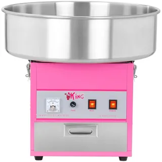 Royal Catering Zuckerwattemaschine - 52 cm - 1.200 W Spuckschutz