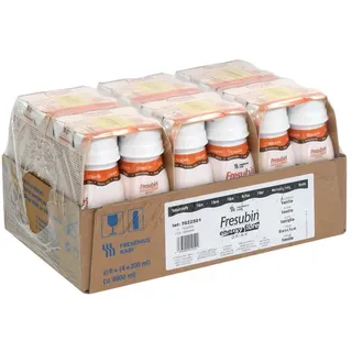 Fresenius Kabi Fresubin Energy Fibre Drink Vanille Trinkflasche, 6 x 4 x 200 ml