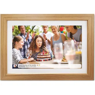 Denver Frameo PFF-1042LW 16GB 25,65 cm (10,1 Zoll) Bilderrahmen (16GB Speicher, 1280 x 800 Pixel, 16:10 Seitenverhältnis)