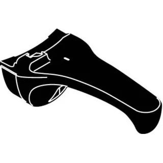 Silit Topfstielgriff, Ersatzteil, Schnellkochtopf Sicomatic t-Plus/T/D Ø 18 cm, Kunststoff, schwarz