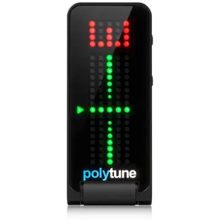 TC Electronic POLYTUNE CLIP Black Gitarrenstimmgerät Schwarz