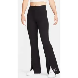 NIKE Damen Tight W NSW AIR HR TIGHT, Größe XS in Schwarz BLACK/WHITE