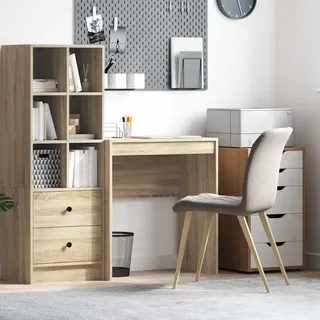 vidaXL Schreibtisch Sonoma-Eiche 70 x 40 x 76 cm Holzwerkstoff