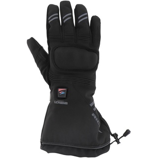 Richa Inferno 12V beheizbare wasserdichte Motorrad Handschuhe Set, schwarz, Größe 3XL für Männer