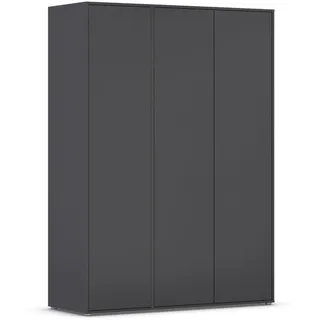 Rauch Drehtürenschrank Nabila 140 x 194 x 53 cm Grau