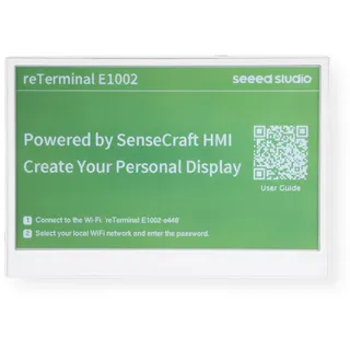 Seeed reTerminal E1002 7,3" E-Ink Spectra 6 Farbe, ESP32-S3, Open HMI | 7,3" Spectra 6 Farbe E-Ink, 800x480, ESP32-S3, Open HMI No-Code UI, Multi-Plattform kompatibel, für Dashboards & Bilderrahmen