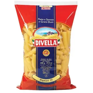Divella rigatoni 17 cottura 10 minuti da 500 grammi (082677)