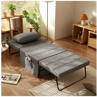 Homcom 4-in-1 Klappbett 188 x 75 cm grau