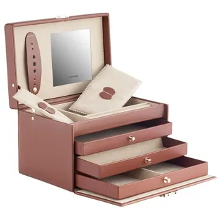 FRIEDRICH23 Schmuckkoffer Cordoba 26217-3 - braun