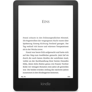 Amazon Kindle Paperwhite Signature 32GB schwarz - Schwarz