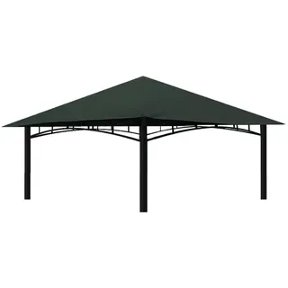 freigarten.de Ersatzdach für Pavillon 3x3 Meter Sand Antik Pavillon Wasserdicht Material: Panama PCV Soft 370g/m2 extra stark Modell 3 (Anthrazit)