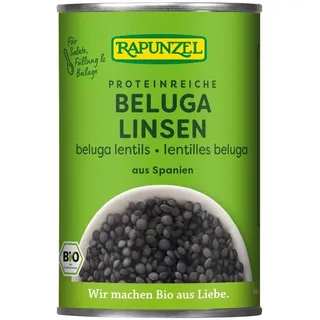 RAPUNZEL Beluga Linsen in der Dose bio