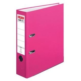 maX.file protect Ordner pink Kunststoff 8,0 cm DIN A4