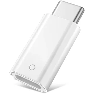 Adapter für Apple Pencil 1 Auf USB C und iPad 10th Gen, Adapter Lightning Auf USB C Lightning, Ladeadapter für Apple Pencil 1. Generation, Unterstützt Bluetooth Kopplung