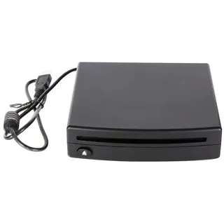 iSpchen Autoradio Tragbar Externer CD/DVD Laufwerk Player Android-Stereo Schnittstelle USB-Anschluss für Auto Haus Schwarz