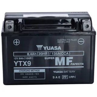 YUASA YTX9 8 Ah 135 A