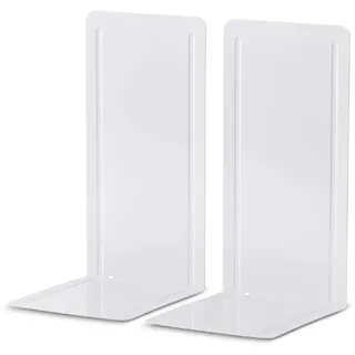 Maul Buchstütze Metall 12 x 14 x 24 cm Grau 2 St.
