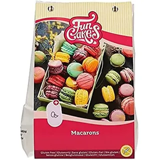 FunCakes Mix für Macarons, Glutenfrei: Einfach zu verwenden, Perfekt hausgemachte Macarons, Köstlicher Mandelgeschmack, Halal-zertifiziert, 300g