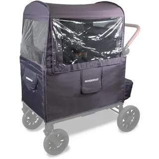 Wonderfold Wetterabdeckung für W2 Elite Premium Kinderwagen Buggy 3 in 1 UV-Schutz und Zubehör - Reise Buggy, Vielseitig & Wetterbeständig