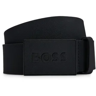 HUGO BOSS Gürtel aus echtem Rindsleder Modell 'ICON', Black, 95