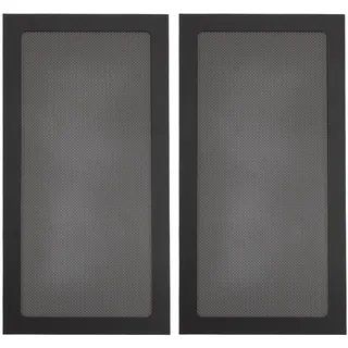 2 Stück Magnetischer Lüfter Staubfilter für PC, Magnetischer Staubfilter PVC Netz, Magnetischer Rahmen, Computer Lüftergitter, Staubnetz für Netzteil Lüfterentlüftung, 140 X 280