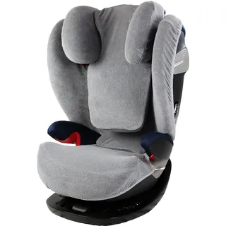Sommerbezug Schonbezug Universal Grau Passend Für Cybex Pallas S-fix Pallas M-Fix Solution S-fix Solution M-fix Solution Sifix (Solution S S2 M Fix Sifix)