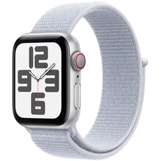 2024 GPS + Cellular 40 mm Aluminiumgehäuse Silber, Sport Loop Blaue Wolke