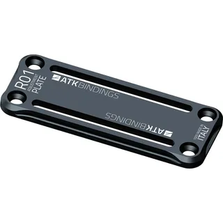 ATK Race ATK Bindings Adjustment Plate Bindung-Zubehör schwarz Größe 60mm Skitour