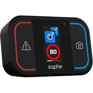SAPHE Radar- und Gefahrenwarner Drive Mini Auto Version Grau-Schwarz