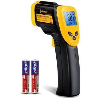 Etekcity Infrarot Thermometer -50 bis +610°C, Digital IR Pyrometer berührungslos Temperaturmessgerät, LCD Beleuchtung (Nicht für Menschen) für Kochen/Pizza Oven/Gefrierschrank/Industrie