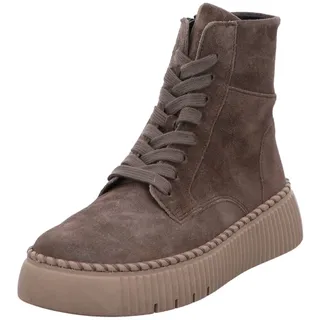 Gabor Schnürboots Plateaustiefelette Braun 40,5