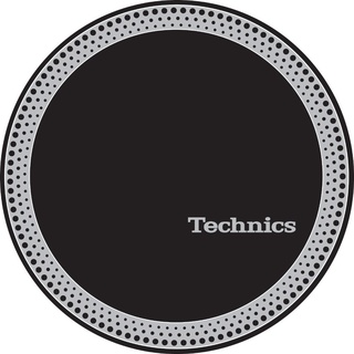 Technics 60666 Strobe 3 Slipmat, Silber/Schwarz