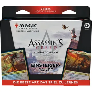 Wizards of the Coast Magic: The Gathering Jenseits des Multiversums Assassin's Creed Einsteigerpaket (DE)