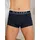 Boxershorts unifarben schwarz/weiß XL