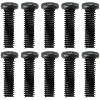 eMagTech 10 Stück M4x14 Mm TV-Ständerschrauben aus Karbonstahl Ersatzschrauben Kompatibel mit Samsung BN96-38693A Zur Befestigung des Sockels Am Fernseher