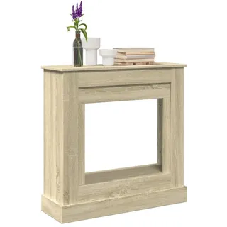 vidaXL Kaminumrandung 90 x 30 x 90 cm Sonoma-Eiche