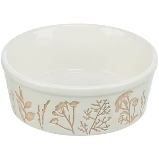 Trixie Keramiknapf 1,2 l Weiß/Taupe Ø 20 cm